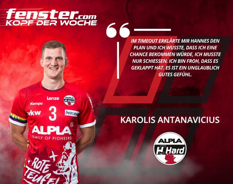 fenster.com Kopf der Woche ist Karolis Antanavicius
