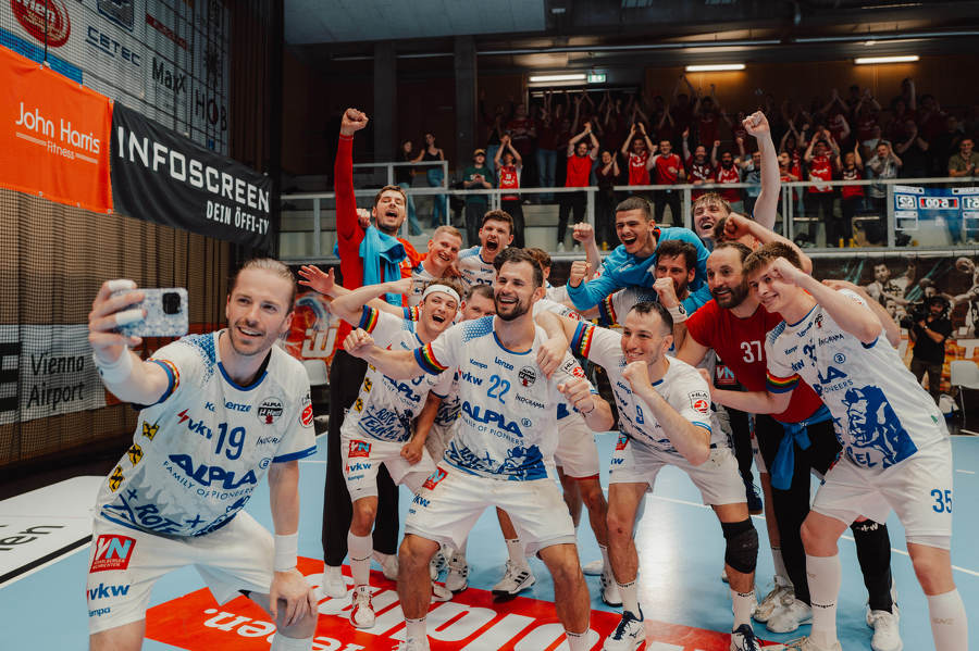 ALPLA HC Hard steht nach einem Handball-Marathon erneut im Finale! 