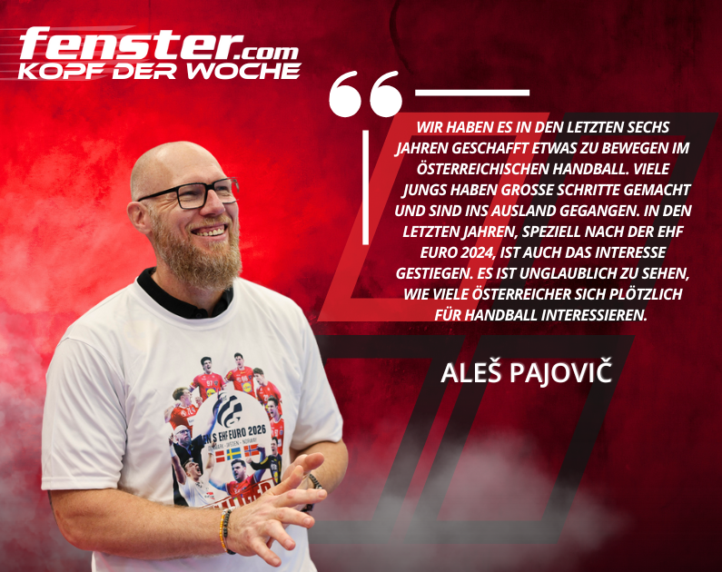 Fotocredit: GEPA Pictures fenster.com Kopf der Woche: Aleš Pajovič