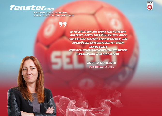 fenster.com Köpfe der Woche zum Weltfrauentag: Andrea Mühleder
