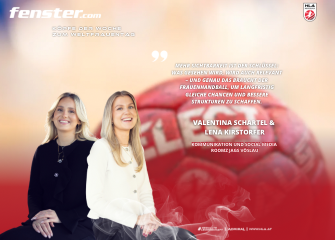 fenster.com Köpfe der Woche zum Weltfrauentag: Valentina Schartel & Lena Kirstorfer