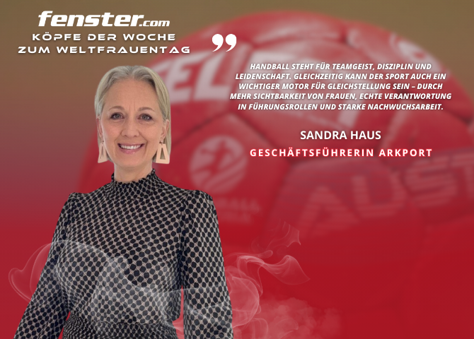 fenster.com Köpfe der Woche zum Weltfrauentag: Sandra Haus